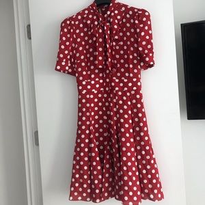 Michael Kors Collection Polka Dot Dress